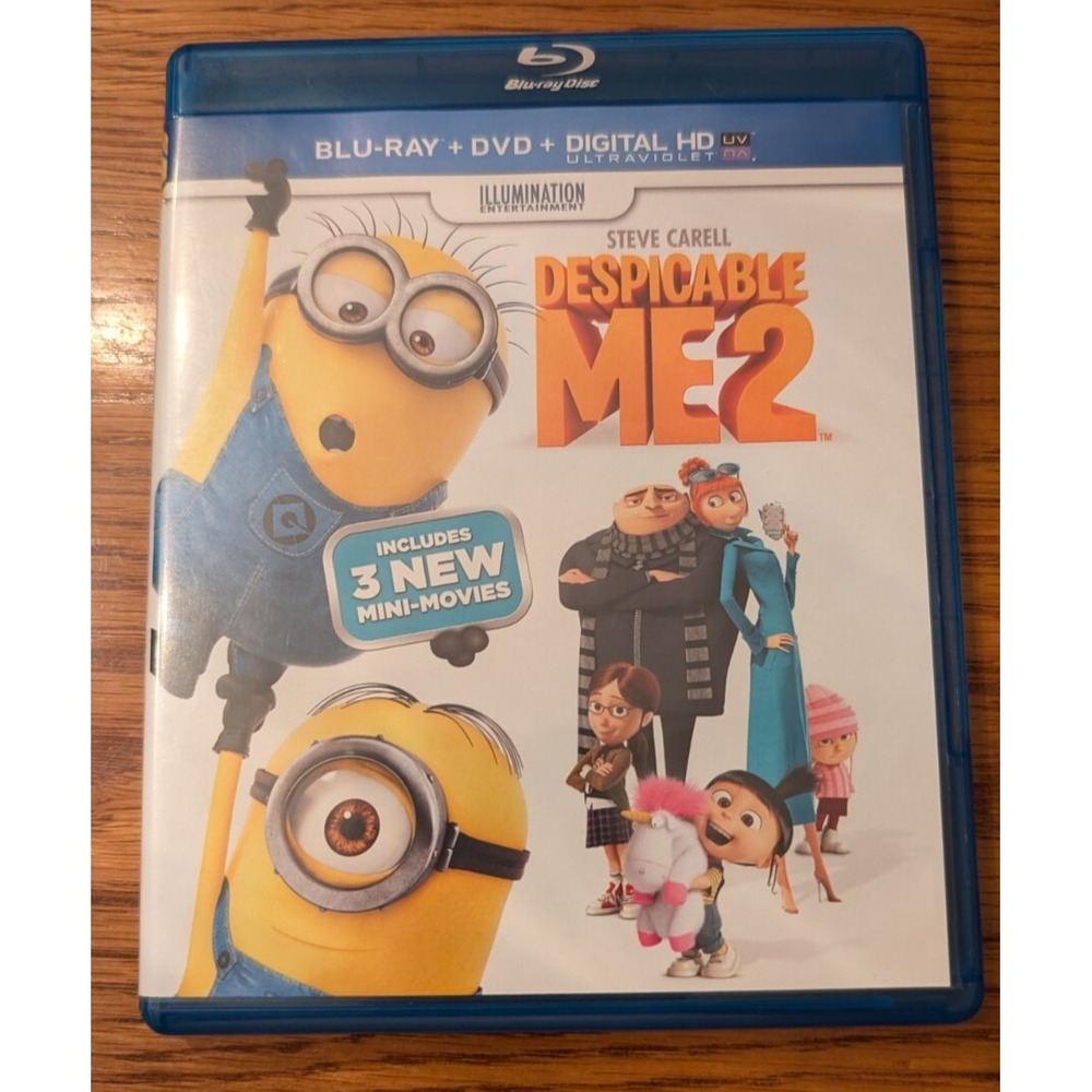 Despicable Me 2 (Blu-ray + DVD + Digital Blu-ray)